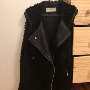 Sherpa Style black Zara jacket